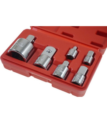 Narrevõtme adapterite komplekt, M/F, 6 tk – 1/4