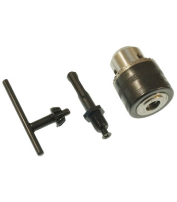 Võtmega puuripadrun ja SDS-adapter, 1/2'', 1.5-13MM, 3X