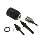 Puuripadrun adapterite komplektiga 9X SDS PNEUMATIC HEX 1/2'' 2-13MM