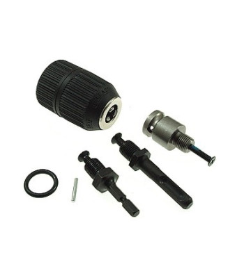 Puuripadrun adapterite komplektiga 9X SDS PNEUMATIC HEX 1/2'' 2-13MM