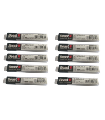 Tapeedinoa terad, 10 tk – 18 mm, 7 segmenti, 0,41 mm
