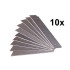Tapeedinoa terad, 10 tk – 18 mm, 7 segmenti, 0,41 mm