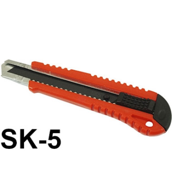 Murdteraga väljatõmmatav tapeedinuga, 18 mm, SK-5 metall