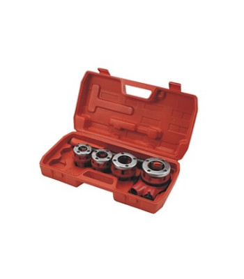 Torukeermestajate komplekt kohvris, 7-osaline – 1/2''–3/4''–1''–5/4''