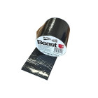 Must veekindel ja ultraviolettkindel butüüllint 0,8 mm × 100 mm × 5 m