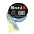 Hõbedane veekindel UV-kindel butüülteip 0,8 mm × 50 mm × 5 m