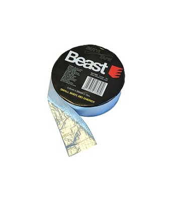 Hõbedane veekindel butüülteip, UV-kindel – 0,8 mm x 50 mm x 10 m