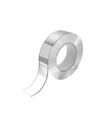 Tugev korduvkasutatav kahepoolne nanoteip, akrüülgeel, 5M x 1x30MM