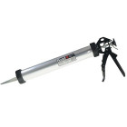Tugev alumiiniumist hermeetikupüstol tuubidele ja vorstipakenditele PROFI 380 mm (600 ml)