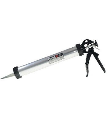 Tugev alumiiniumist hermeetikupüstol tuubidele ja vorstipakenditele PROFI 380 mm (600 ml)