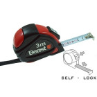 Iselukustuv terasest mõõdulint, klass II, SELF-LOCK CE, 3 m × 16 mm