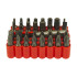 Magnetiliste CR-V kruvikeerajaotsakute komplekt hoidikuga – 33 bitti, 2 adapterit, PZ ×7, PH ×7, SL ×5, HEX ×6, TORX ×7