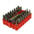 Magnetiliste CR-V kruvikeerajaotsakute komplekt hoidikuga – 33 bitti, 2 adapterit, PZ ×7, PH ×7, SL ×5, HEX ×6, TORX ×7