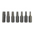 Magnetiliste CR-V kruvikeerajaotsakute komplekt hoidikuga – 33 bitti, 2 adapterit, PZ ×7, PH ×7, SL ×5, HEX ×6, TORX ×7