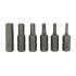 Magnetiliste CR-V kruvikeerajaotsakute komplekt hoidikuga – 33 bitti, 2 adapterit, PZ ×7, PH ×7, SL ×5, HEX ×6, TORX ×7