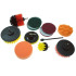 Nailonist trelli puhastusharjad kuuskantvarrega – 12X 1+4+2+2+2+1