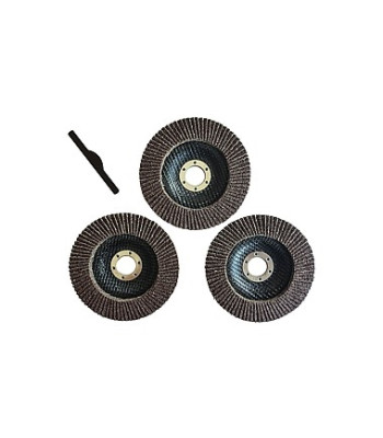 Lamell-lihvketas terasele ja puidule, 3 tk, P40, 115MM/22MM