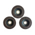 Lamell-lihvketas terasele ja puidule, 3 tk, P100, 115 mm/22 mm, 3X
