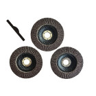 Lamell-lihvketas terasele ja puidule, 3 tk, P60, 125/22 mm
