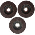 Lamellketas terase, puidu ja plasti lihvimiseks, 3 tk, P80, 125/22 mm