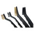 Puhastusharjade komplekt, 4 tk (40MM 2X + 85MM BRASS 2X + NYLON)