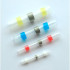 Joodisega termokahanevad kiirühendusmuhvid, 100 tk + 200 tk – 4 suurust (4–6 mm, 1,5–2,5 mm, 0,4–1,0 mm, 0,25–0,34 mm)