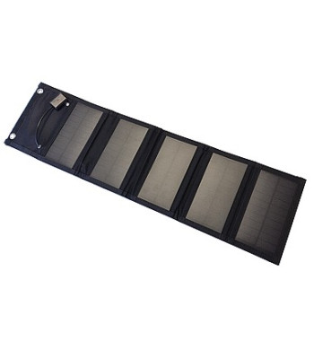 Matkapäikesepaneel ja USB-laadija 15W, 5V/2.1A, 650x100x30mm