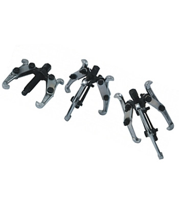 Laagritõmmitsate komplekt, 3 tk, 75 mm (2 haaraga), 100 ja 150 mm (3 haaraga)