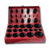 Kummist O-rõngastihendite komplekt PROFI 419X, 419 tk, 3–50 mm / 1,5–3,5 mm