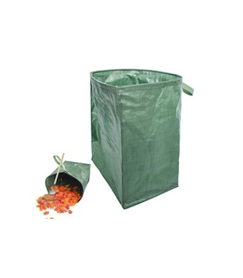 Kokkupandav aiakott lehtedele ja murule, 150 l, D-SHAPE, 59x56x43 cm