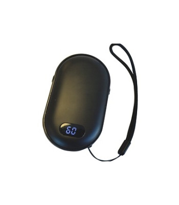 Elektriline kätesoojendaja ja akupank, 45–60 °C, 2400 mAh, USB-C, 58x102mm