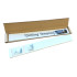 Kokkupandav seinale kinnitatav pesukuivatusrest, valge, ALU FOLDABLE max 25KG, 80x10x40CM