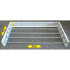 Kokkupandav seinale kinnitatav pesukuivatusrest, valge, ALU FOLDABLE max 25KG, 80x10x40CM
