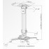 Projektor Full Motion Mount