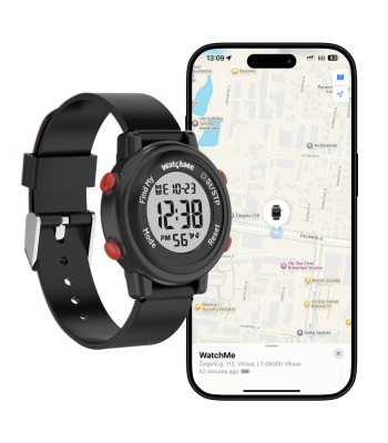 Laste nutikell Apple Find My funktsiooniga, WatchMe, must