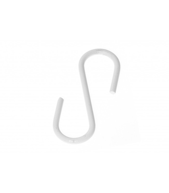 Konksud, teras 8,5cm, 4tk, valge