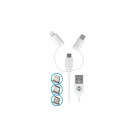 3in1 mikro-USB + 8PIN+-tüüpi C-kaabel