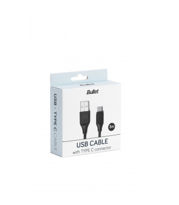 Kaabel 2.0 tüüp C - USB, 3m