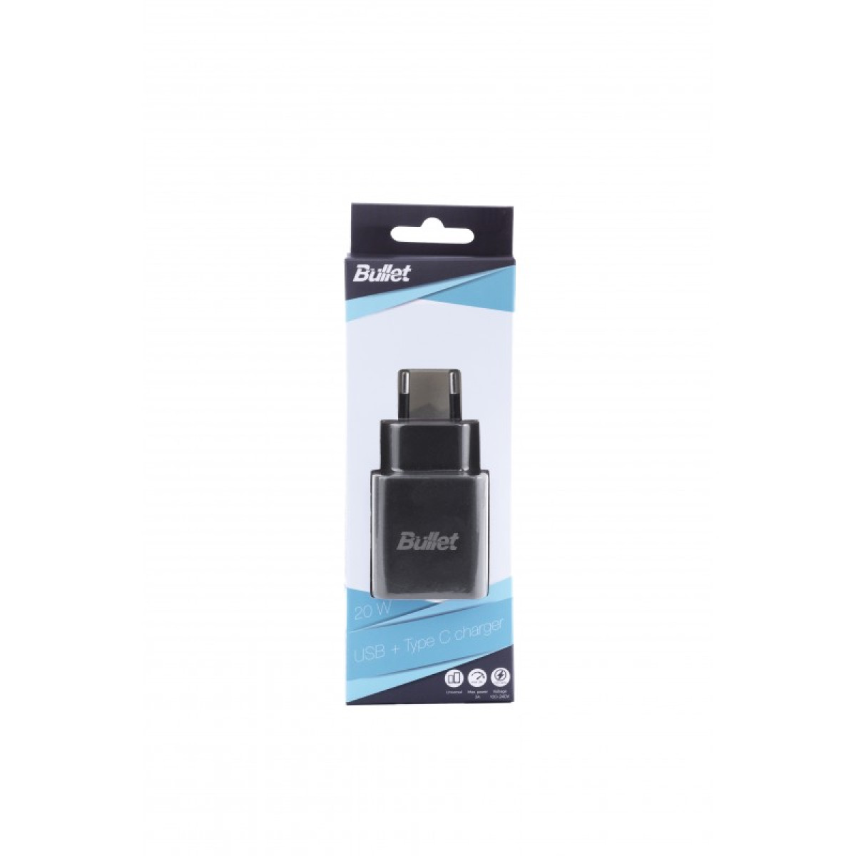 Univ. reisilaadija USB + Type C