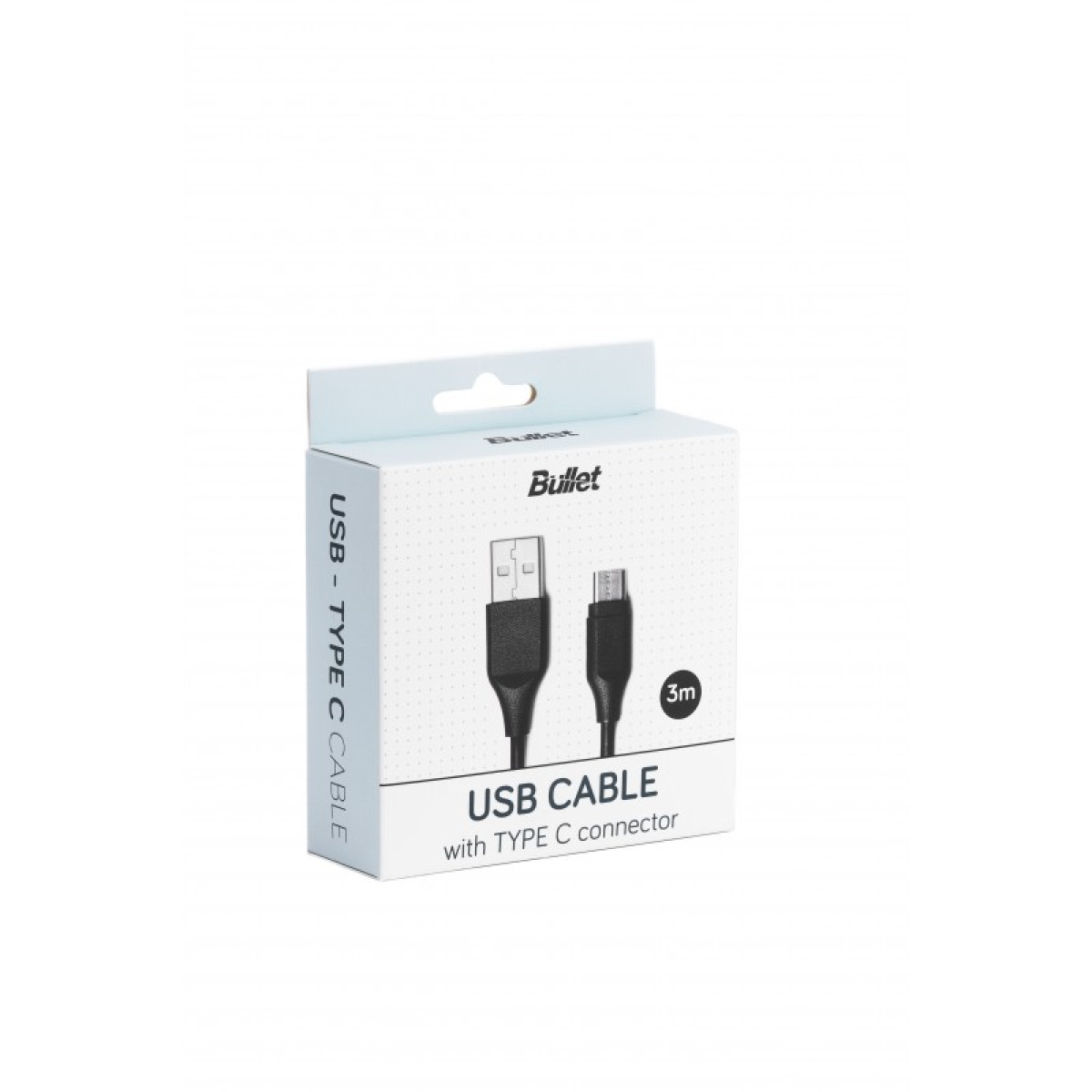 Kaabel 2.0 tüüp C - USB, 3m