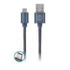 Kaabliteksad USB Type-C, 1m 2A