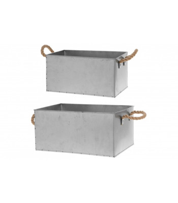 FANNI K metallkarp asjade jaoks 37x25x17cm