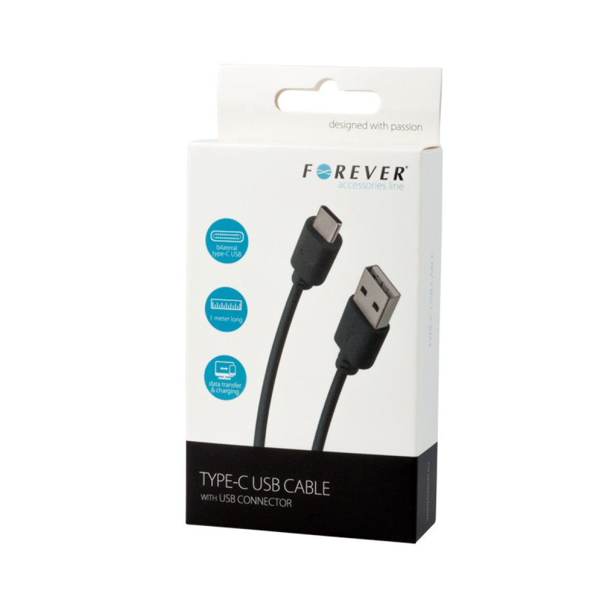C-tüüpi USB-kaabel 1m, igavesti