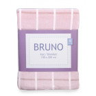 Pleed 'Bruno' 150x200 cm, roosa