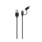 Kaabel USB/ USB-C, 1 m, must