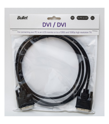 Kaabel DVI/DVI (19 PINS) 2m