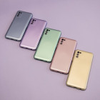 Metallist ümbris Samsung Galaxy S23 Plusile roosa
