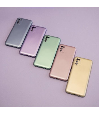 Metallist ümbris Samsung Galaxy S23 Plusile roosa