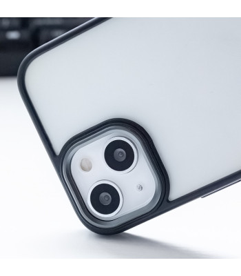 Satiinmatt ümbris iPhone 13 Pro Max 6,7 mustale mudelile
