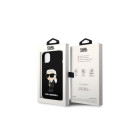 Karl Lagerfeld ümbris iPhone 14 6,1 KLHMP14SSNIKBCK Must kõva ümbris Magsafe Silicone NFT Ikonik